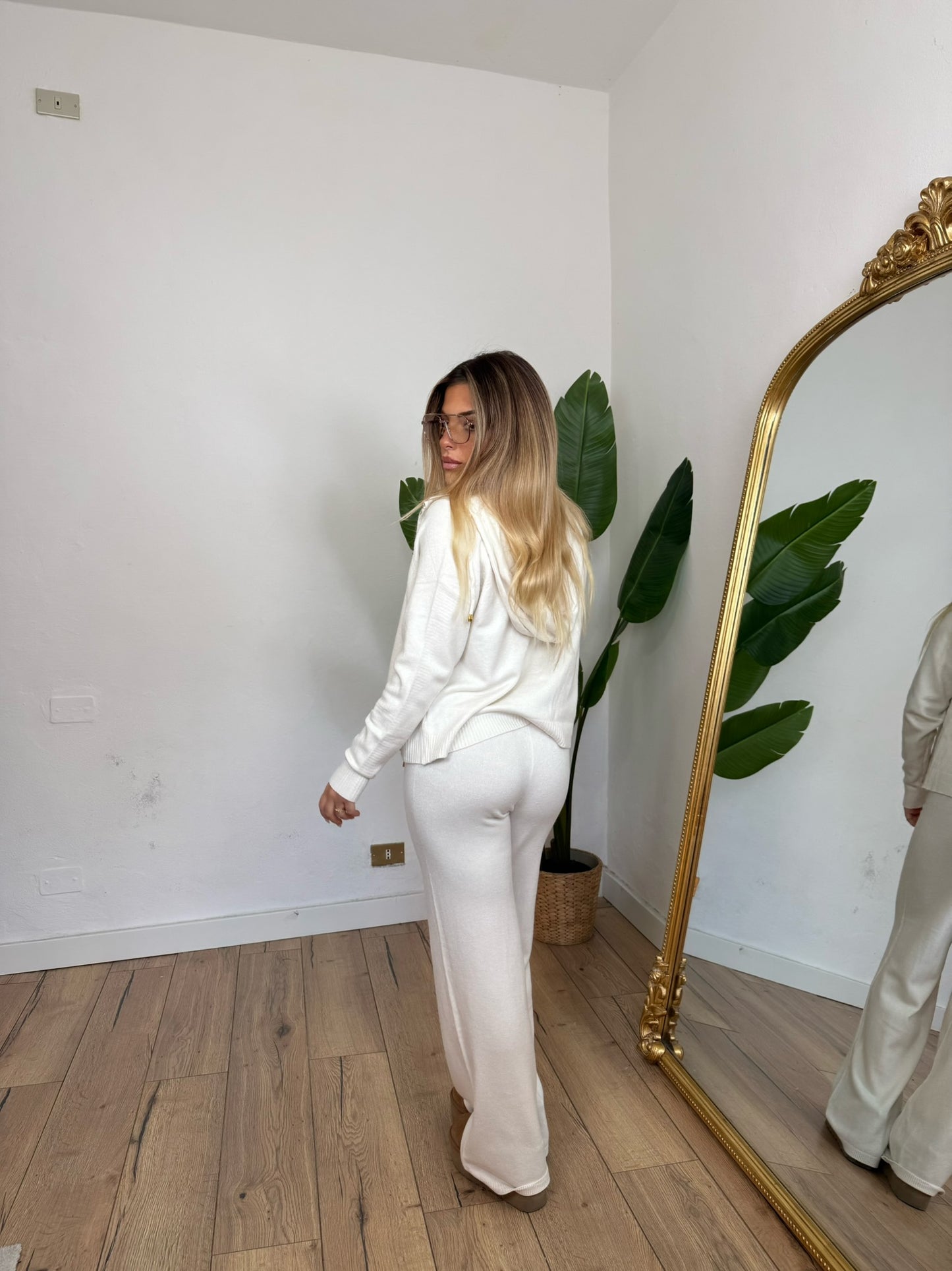 Coordinato Zip panna