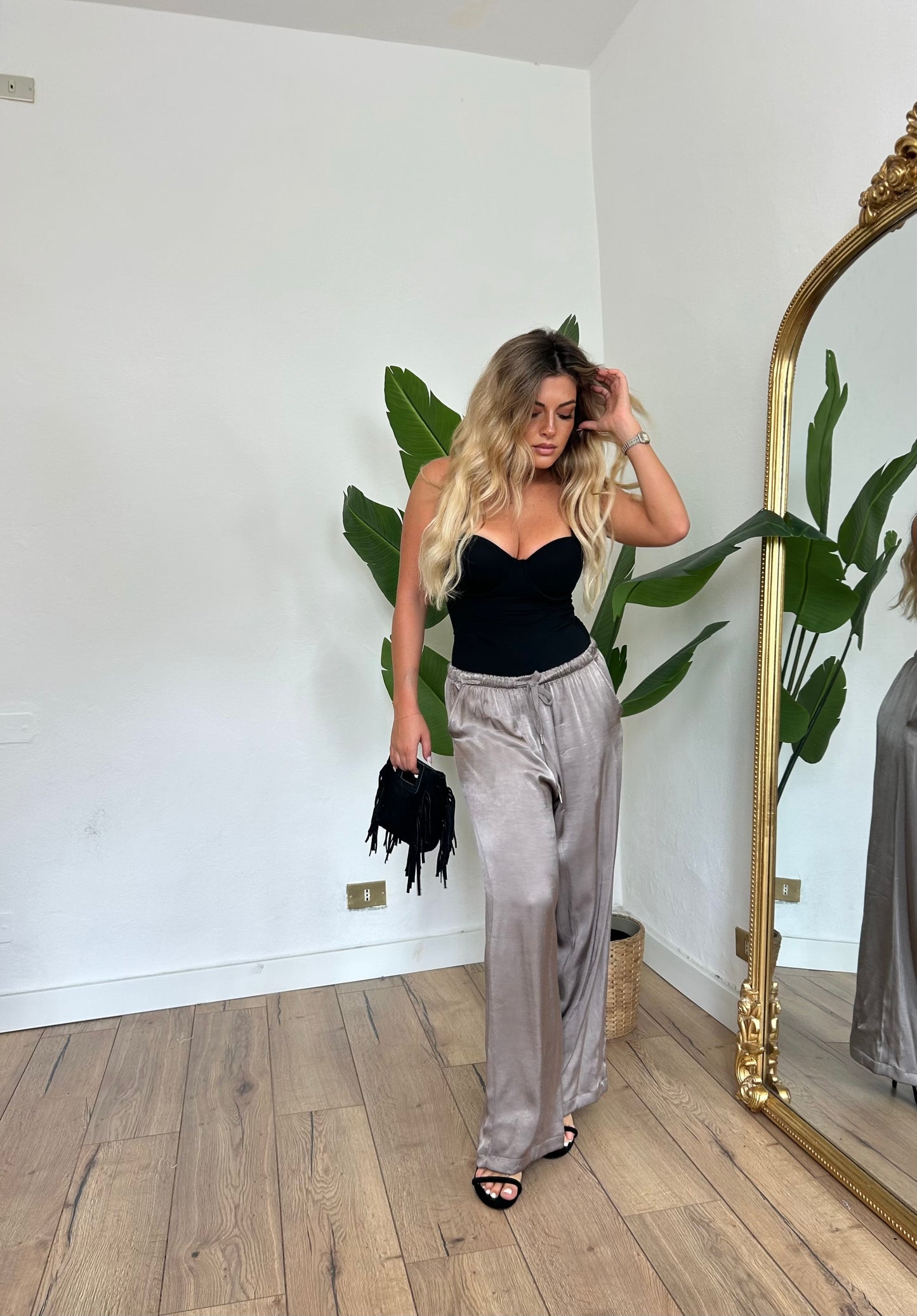 Pantalone Raso grey