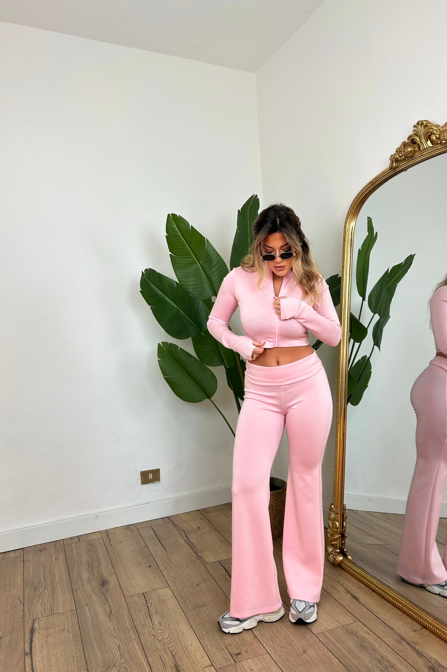 Coordinato Pilates Rosa