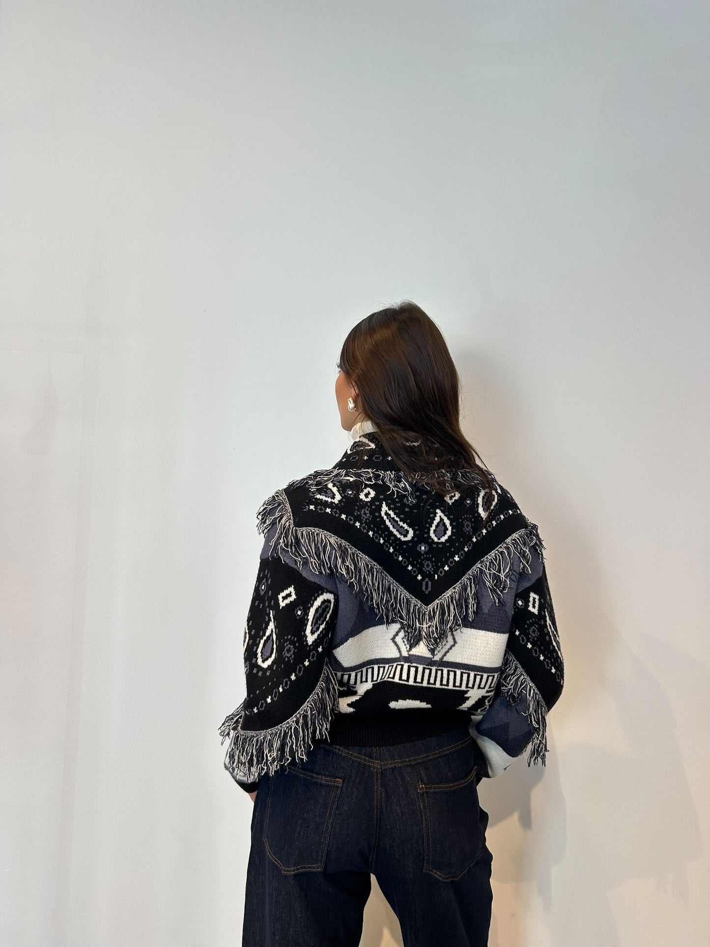 Pre order cardigan Tokyo corto blu