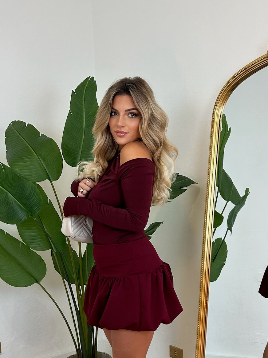 Maglia Kim bordeaux