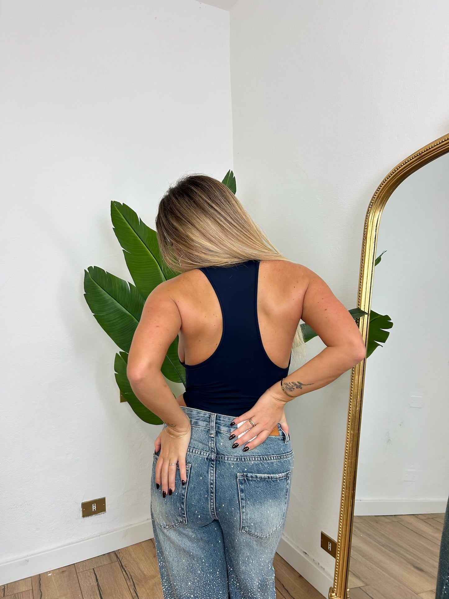Body icon blu