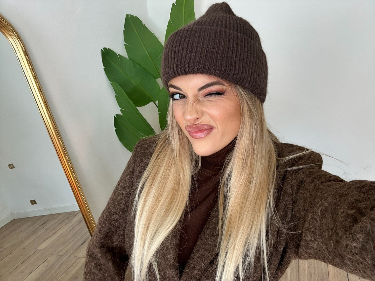 Cappello Dolomiti marrone