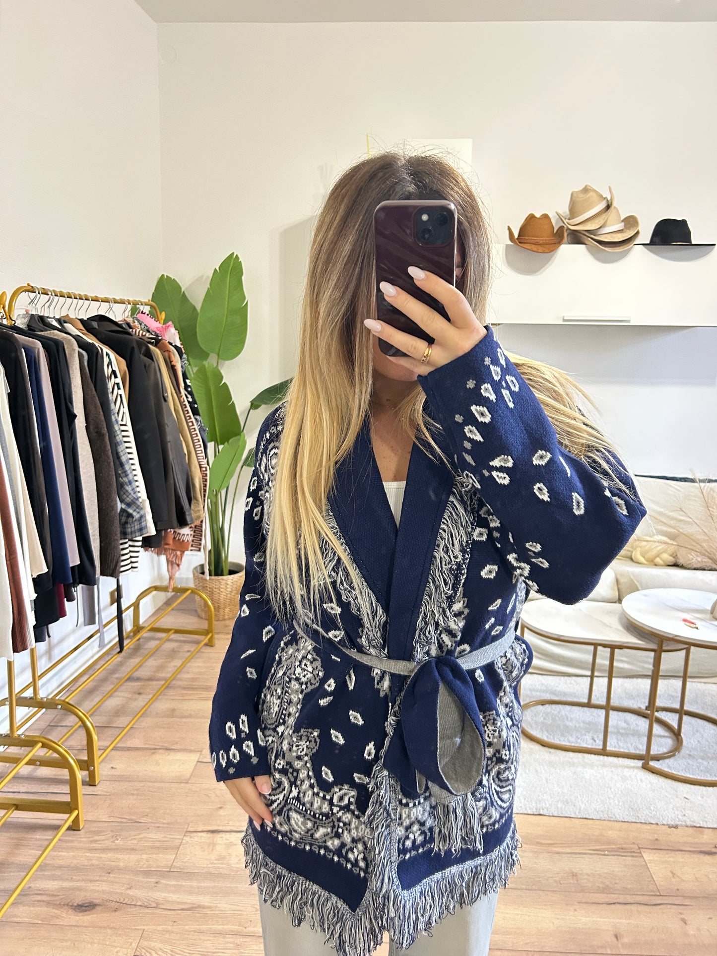 Pre Order Cardigan St.Moritz Blu