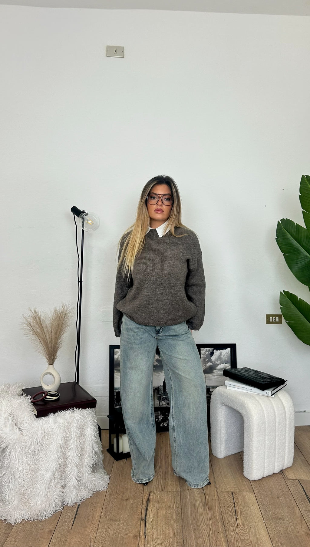 Maglione SOFT - tortora