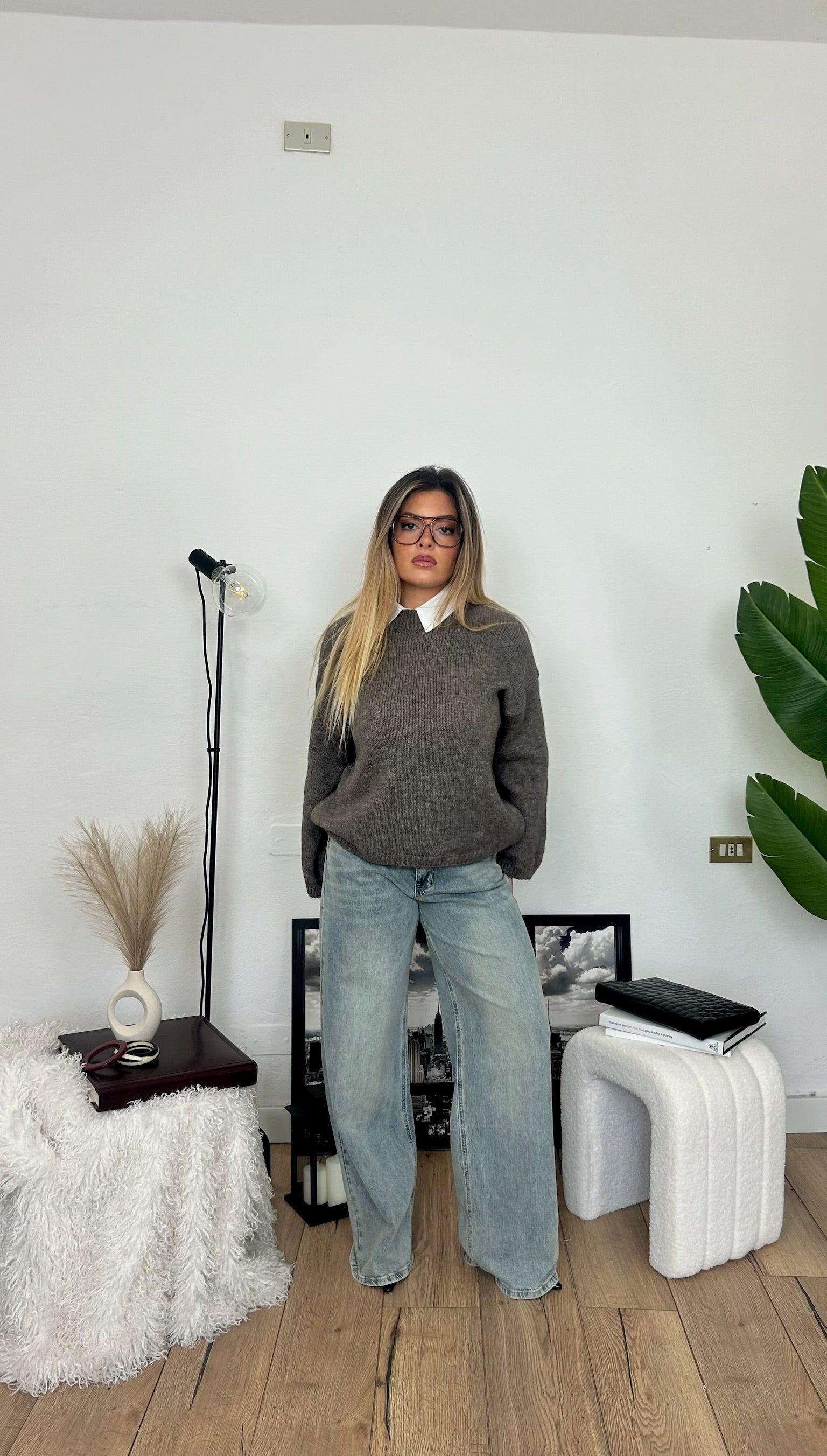 Maglione SOFT - tortora