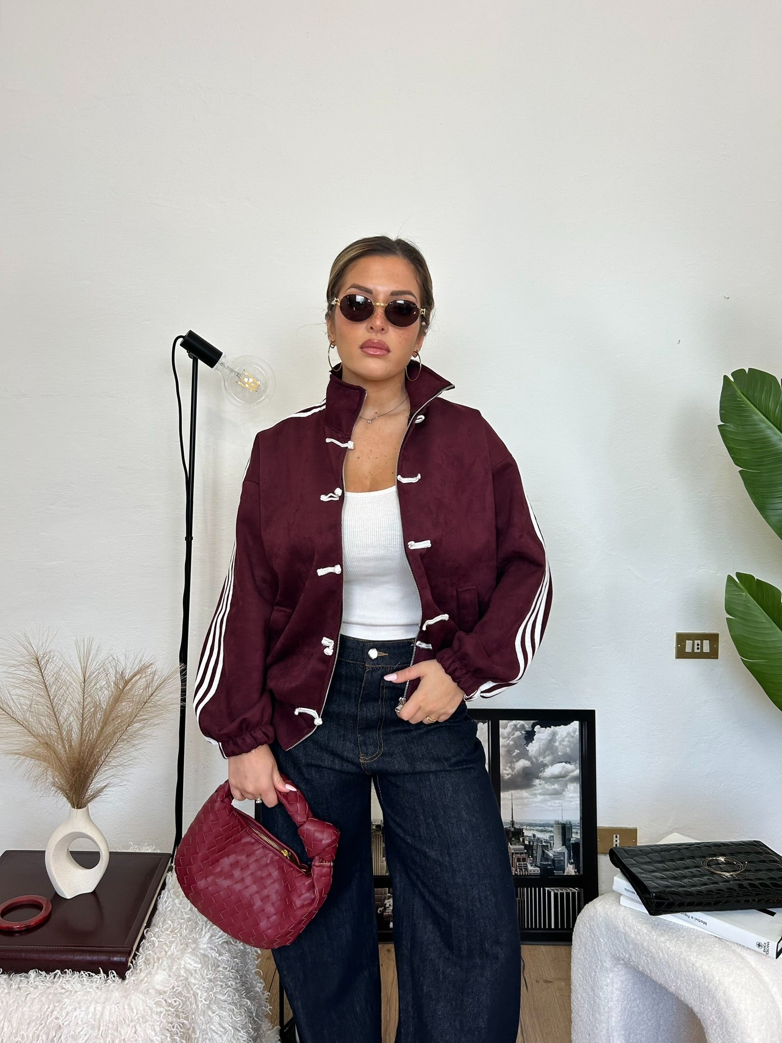 Bomber JAPAN - bordeaux