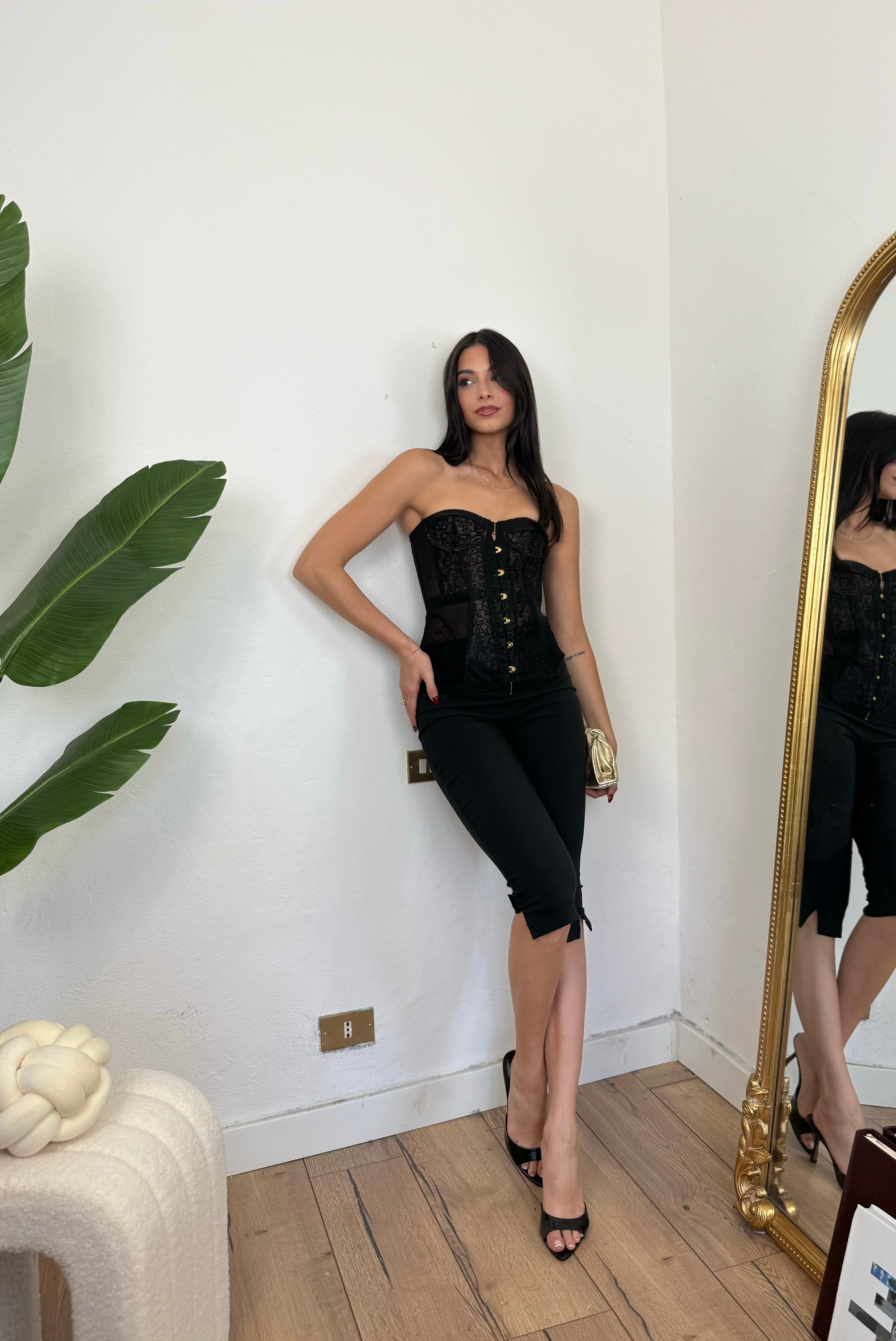 Pantaloni CAPRI - neri