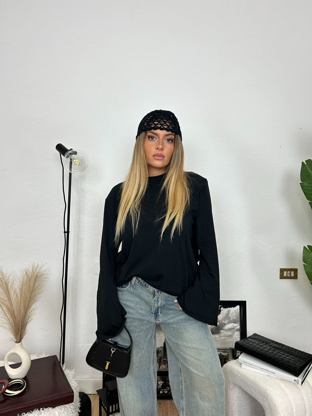 Maglia OVERSIZE - nera