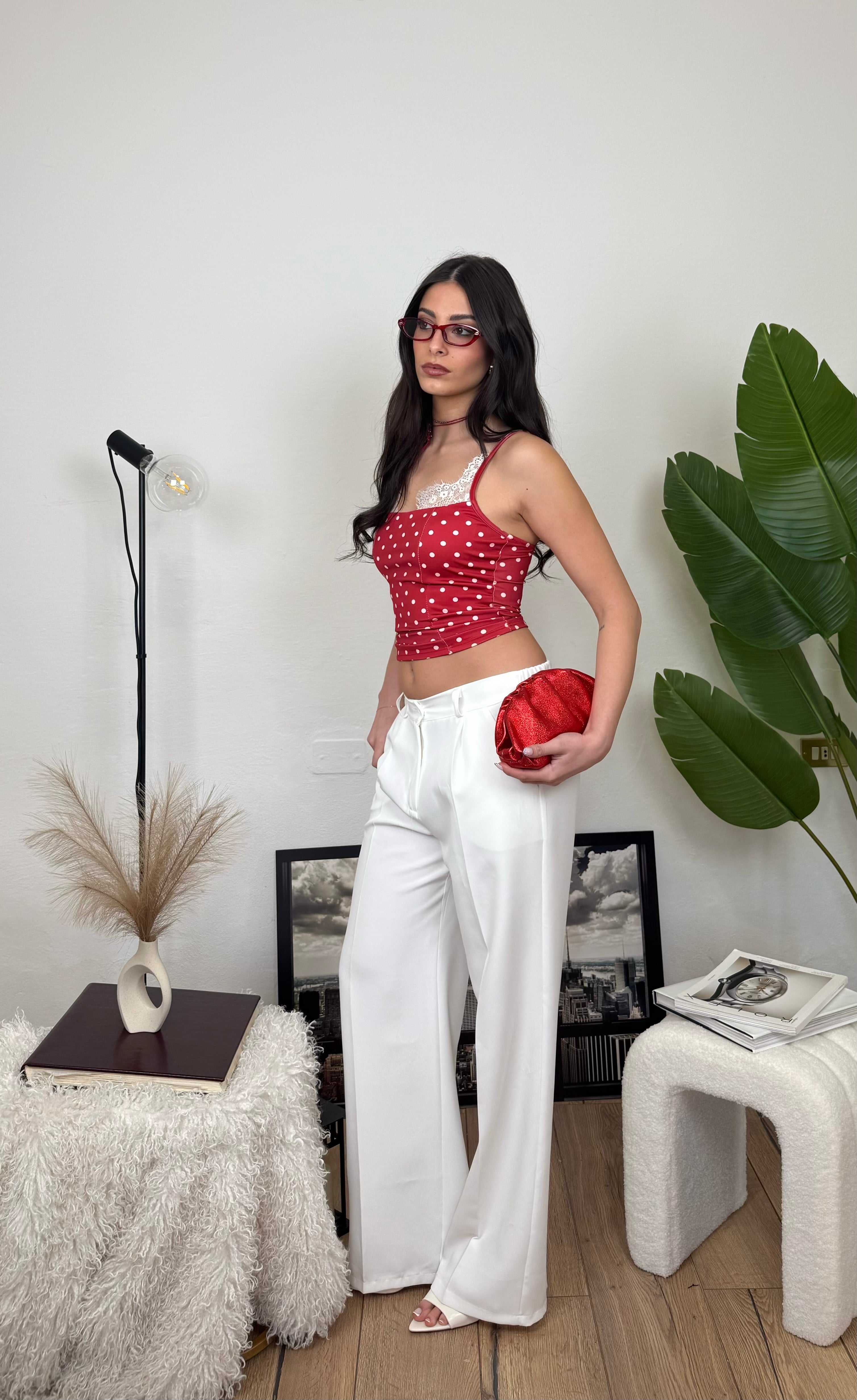 Top DOLLY - rosso