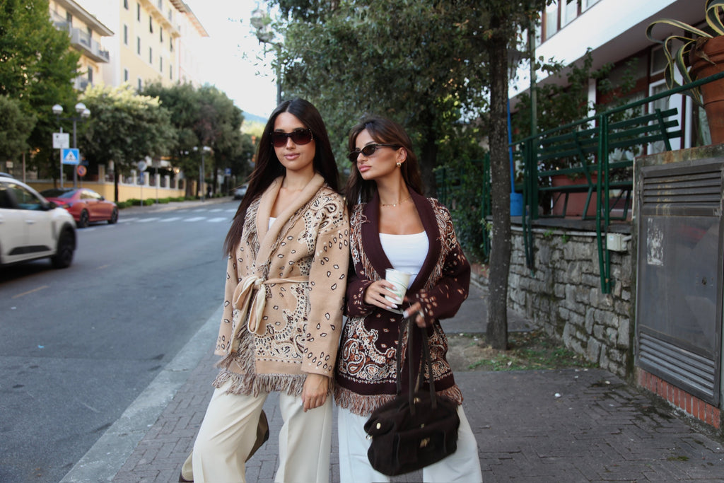 Pre Order Cardigan St.Moritz Cammello