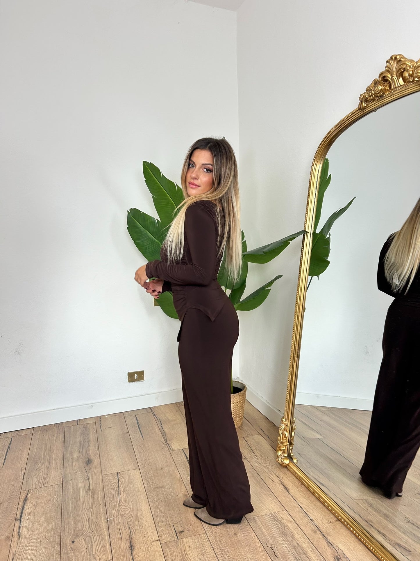 Coordinato Amsterdam marrone
