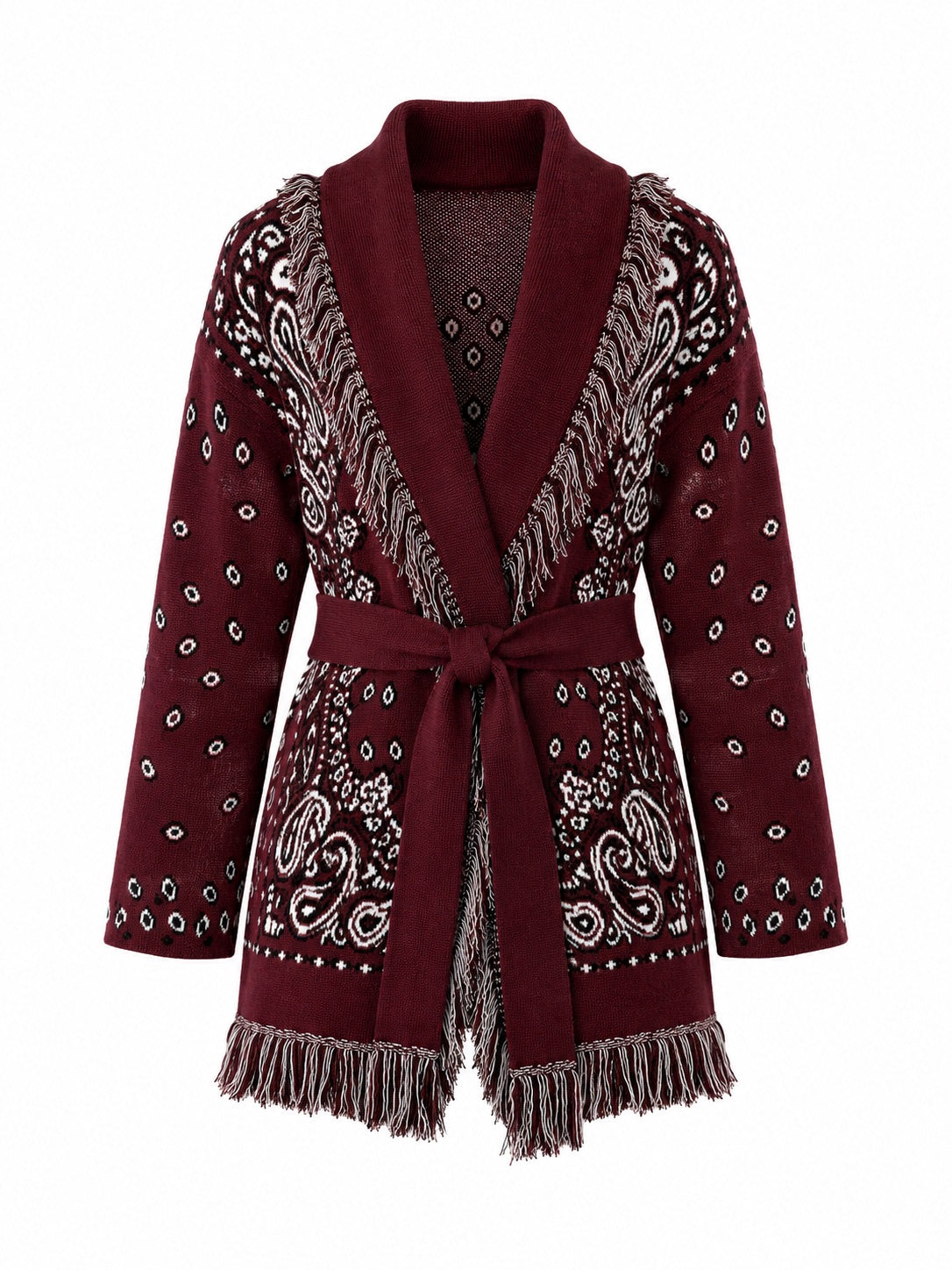 Pre order Cardigan St.Moritz Bordeaux