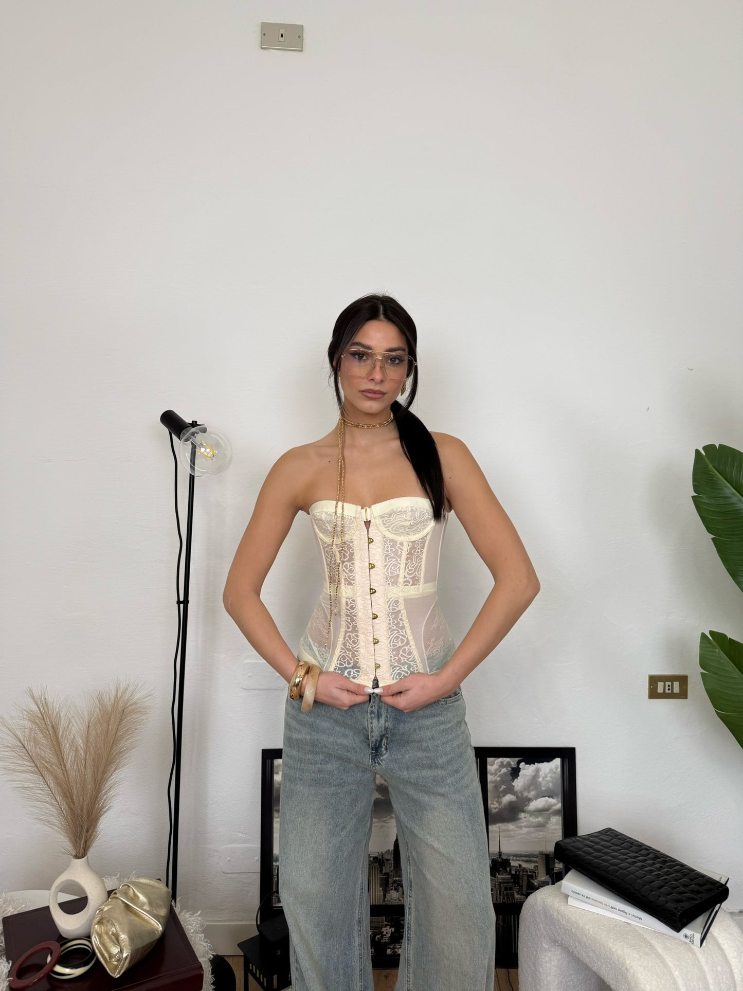 Corsetto CATHERINE - panna