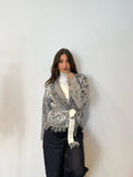 Pre order Cardigan St.moritz corto grigio