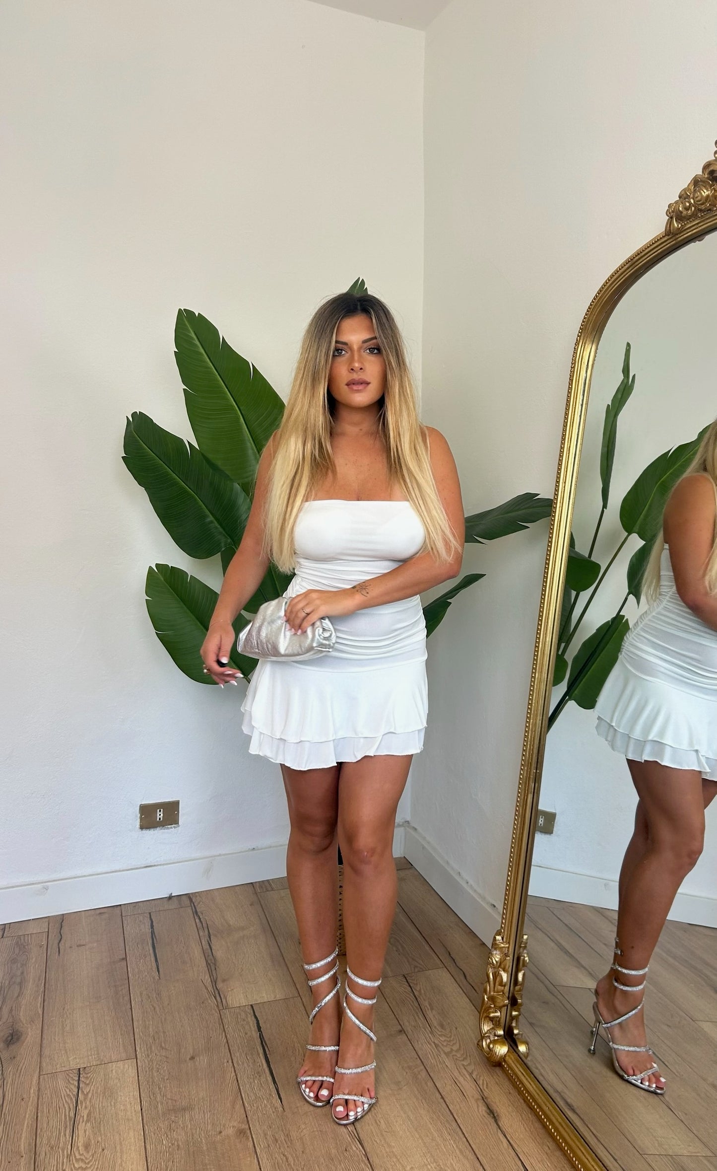 Abito Shell bianco