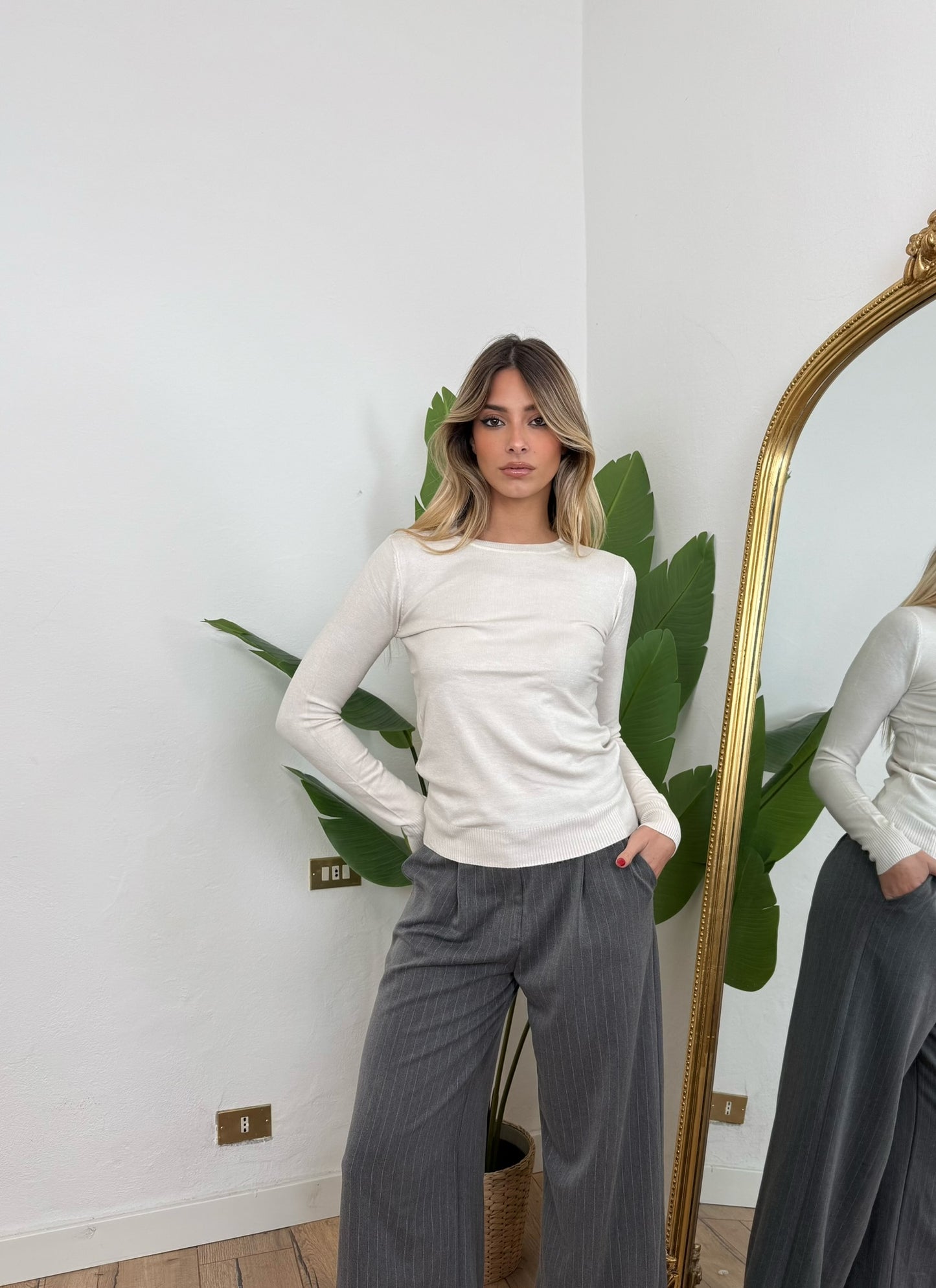 Pullover Ludovica beige