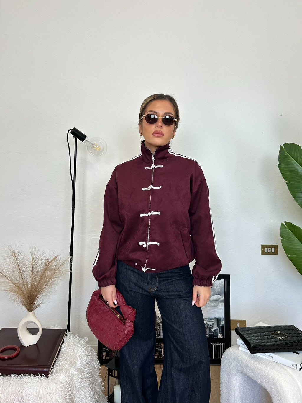 Bomber JAPAN - bordeaux