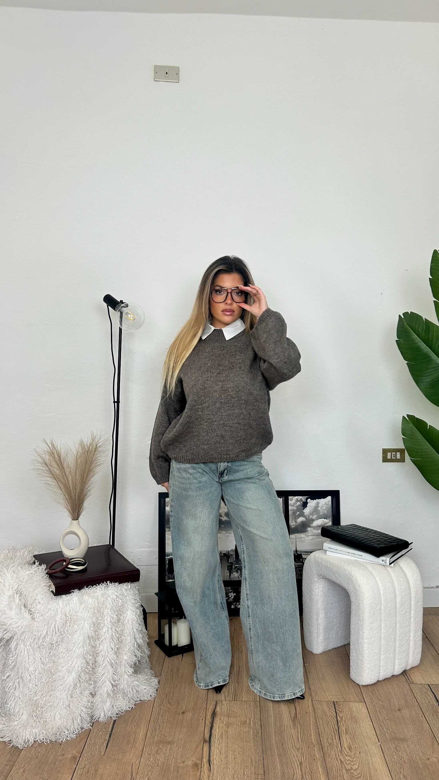 Maglione SOFT - tortora