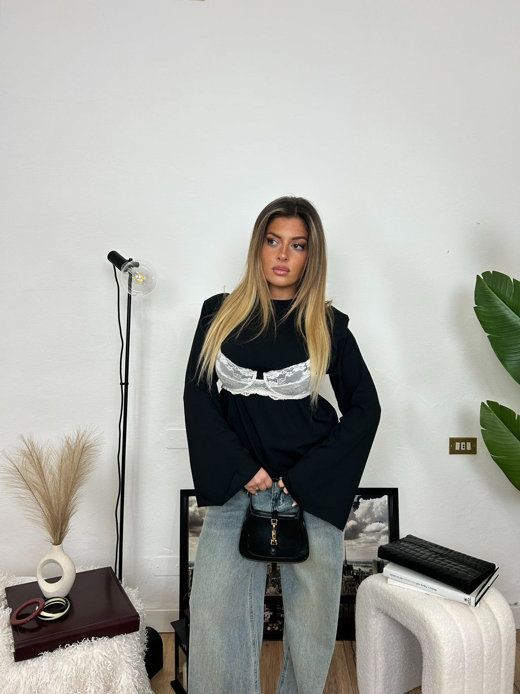 Maglia OVERSIZE - nera