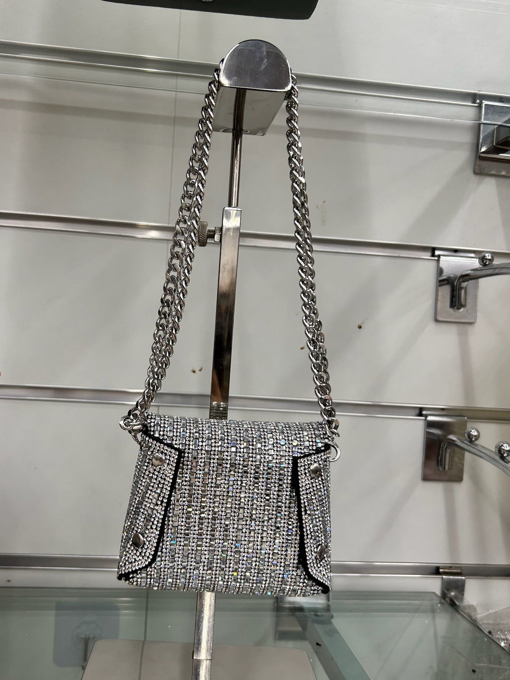 Borsa DIAMOND - argento