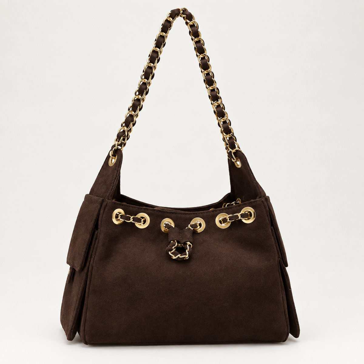 Borsa CITY -marrone