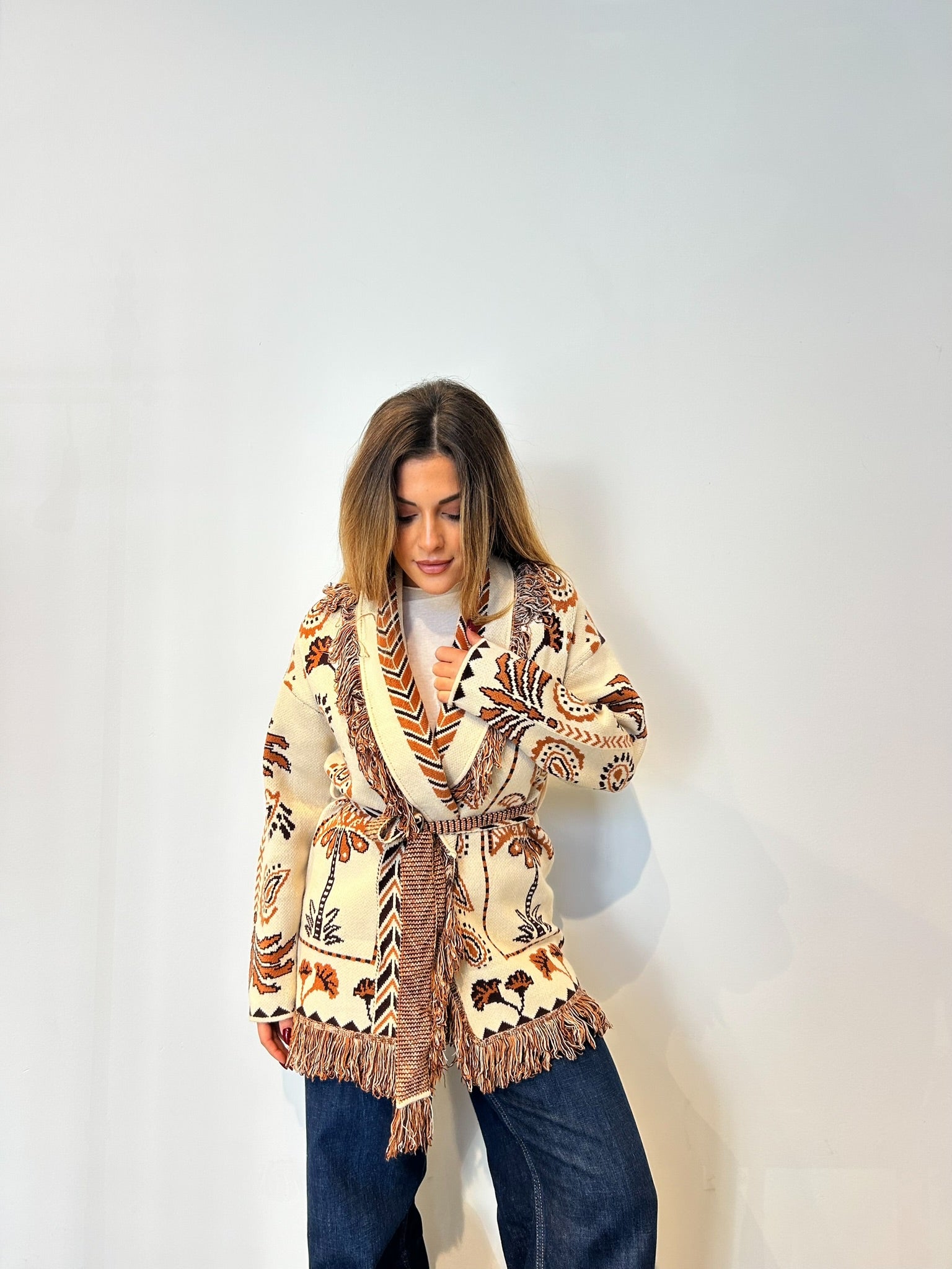 Pre order cardigan Cervinia beige