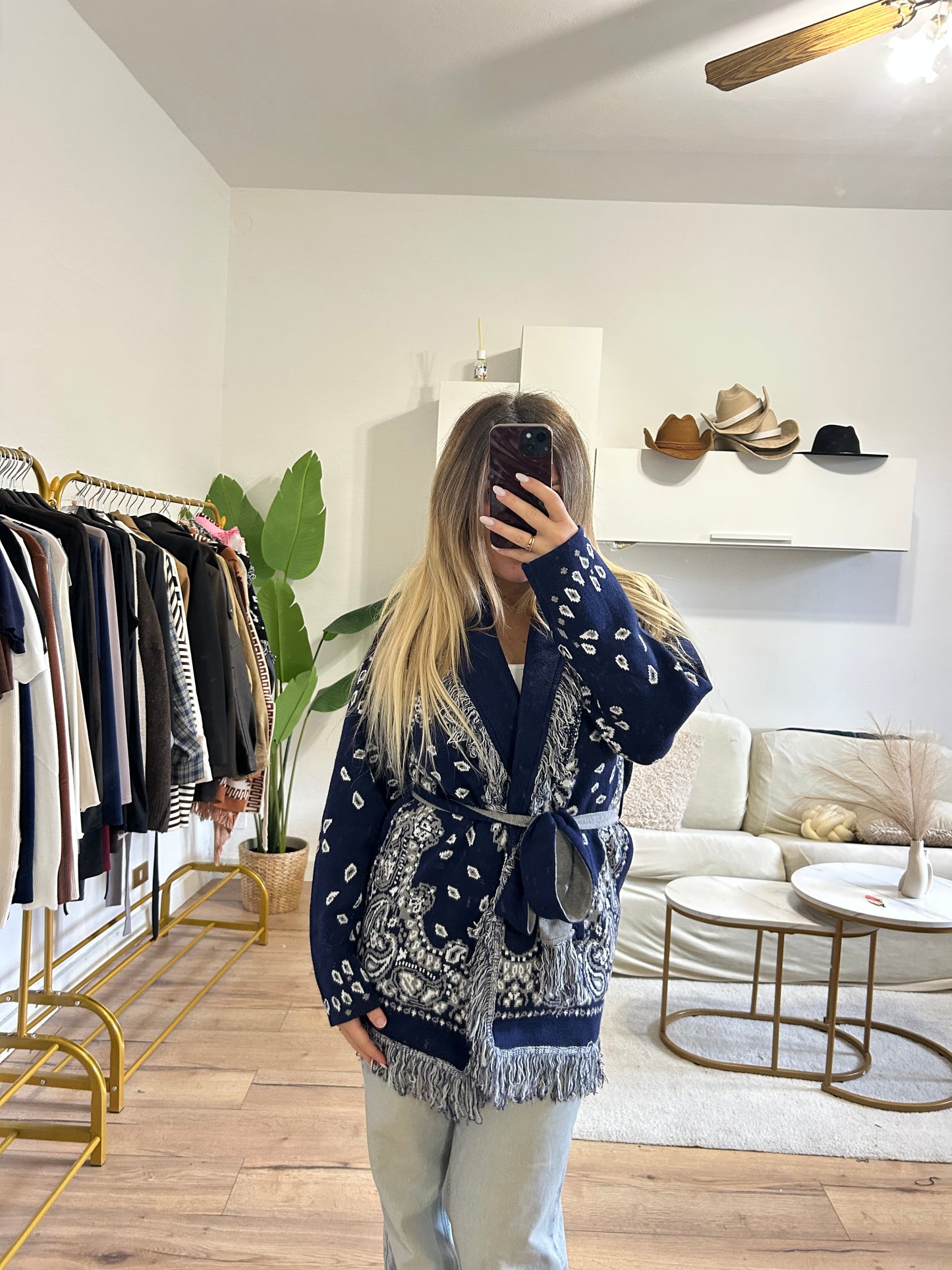 Pre Order Cardigan St.Moritz Blu