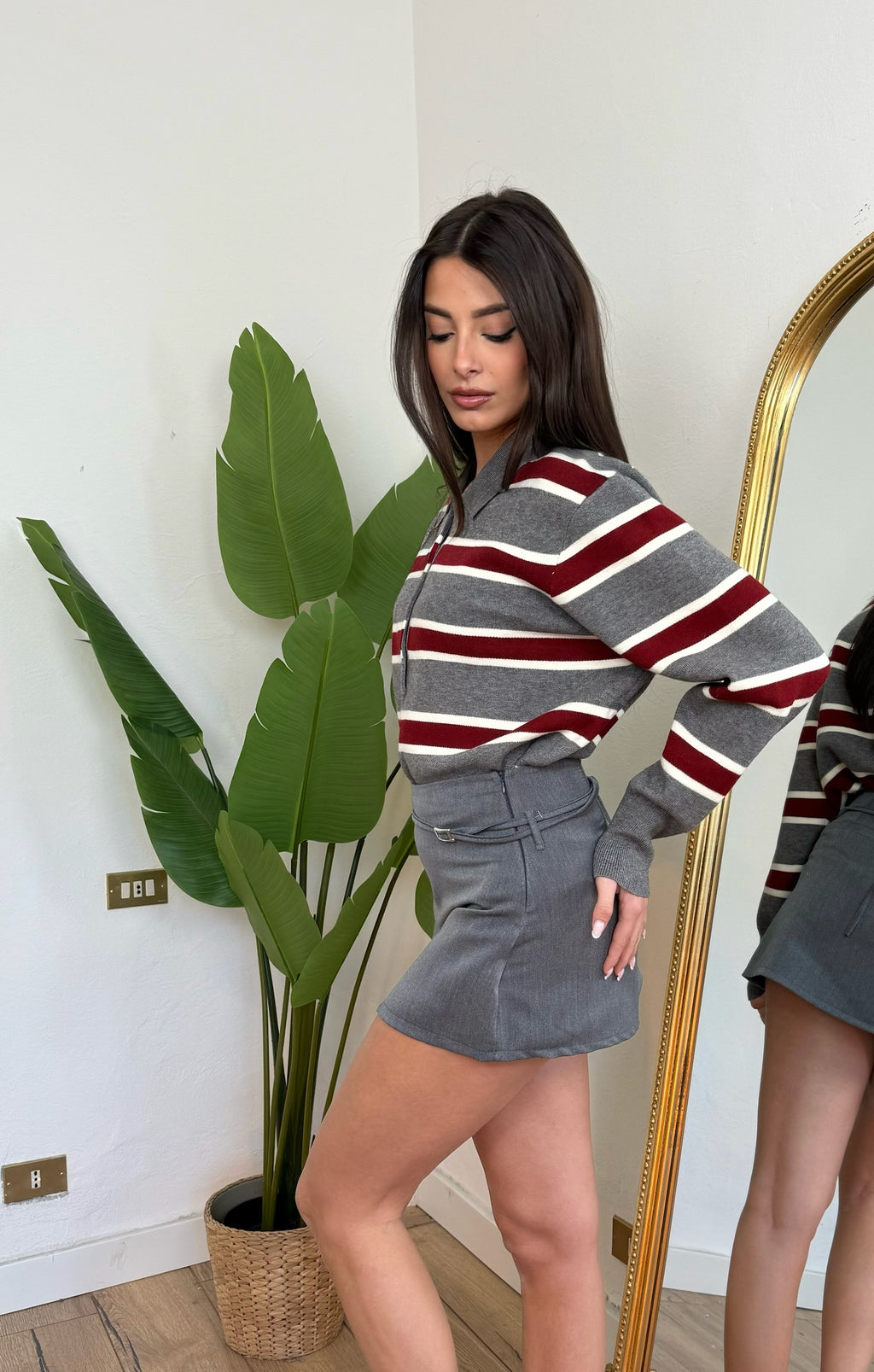 Gonna Zaira grigia