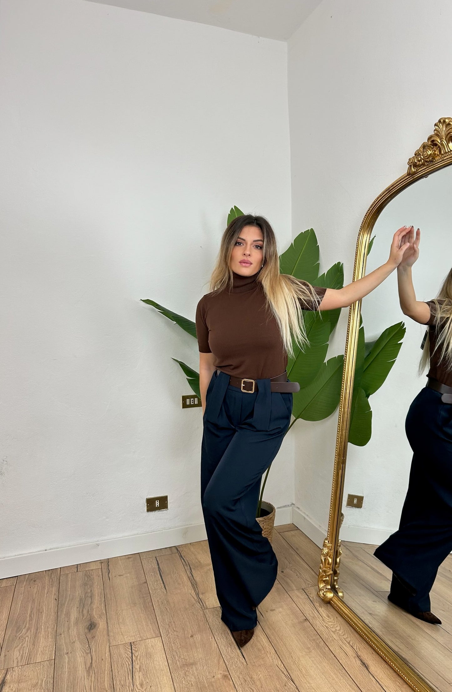 Pantalone Classy blu