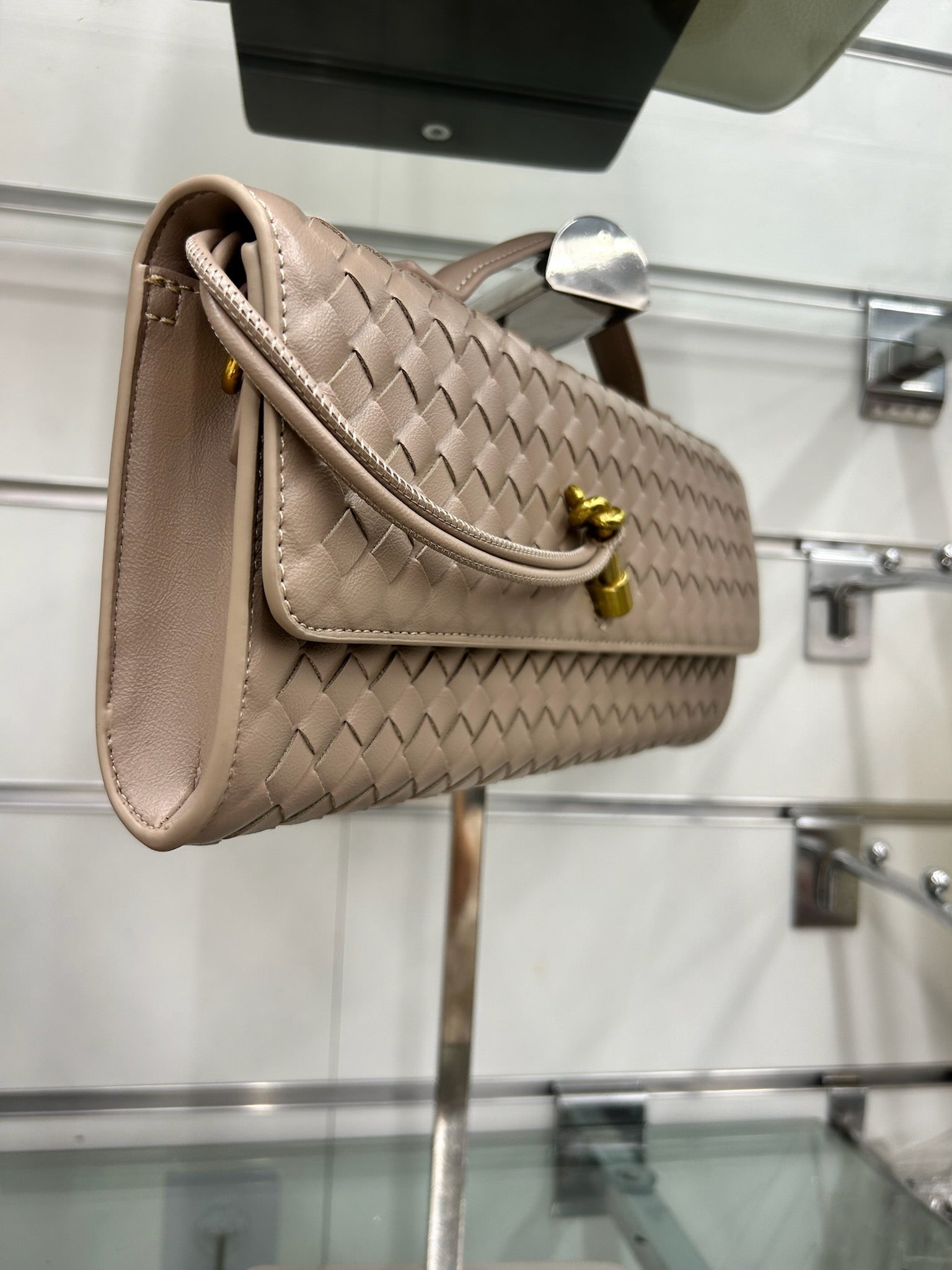 Borsa INTERLACE - beige