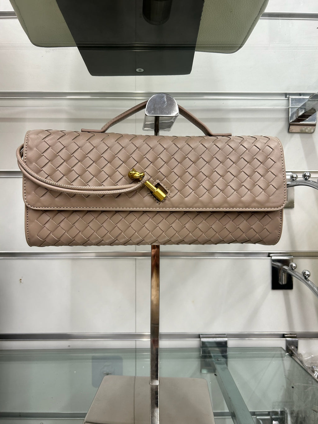 Borsa INTERLACE - beige