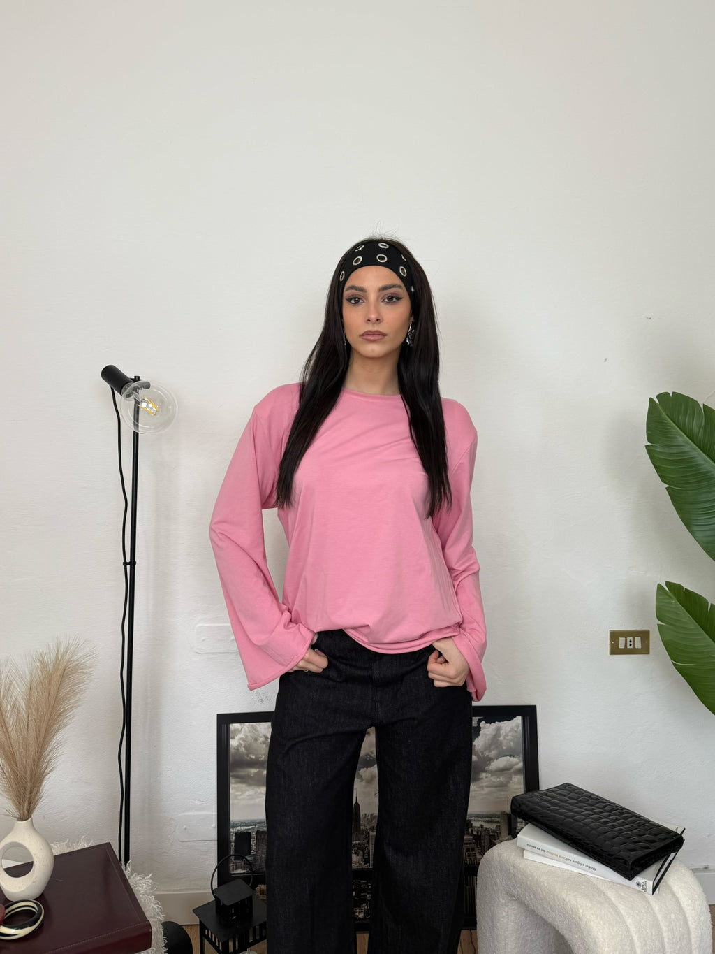 Maglia OVERSIZE - rosa