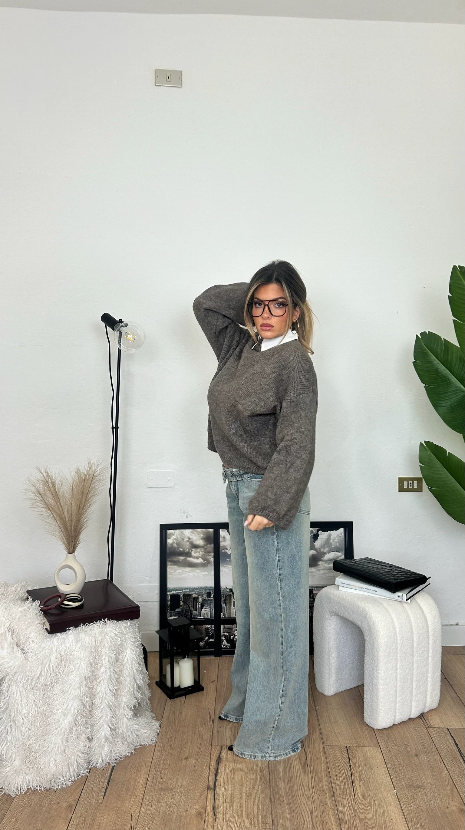 Maglione SOFT - tortora