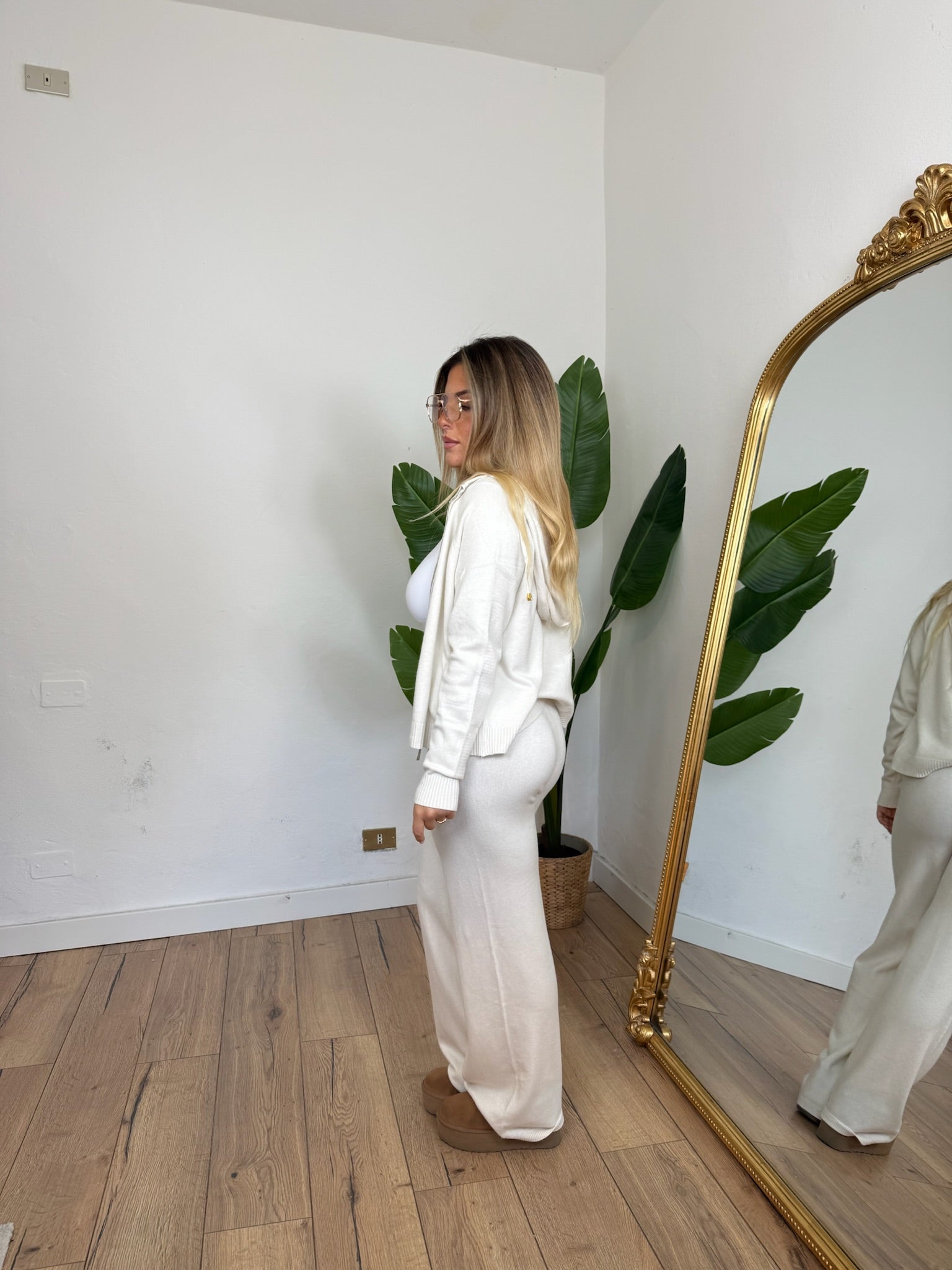 Coordinato Zip panna