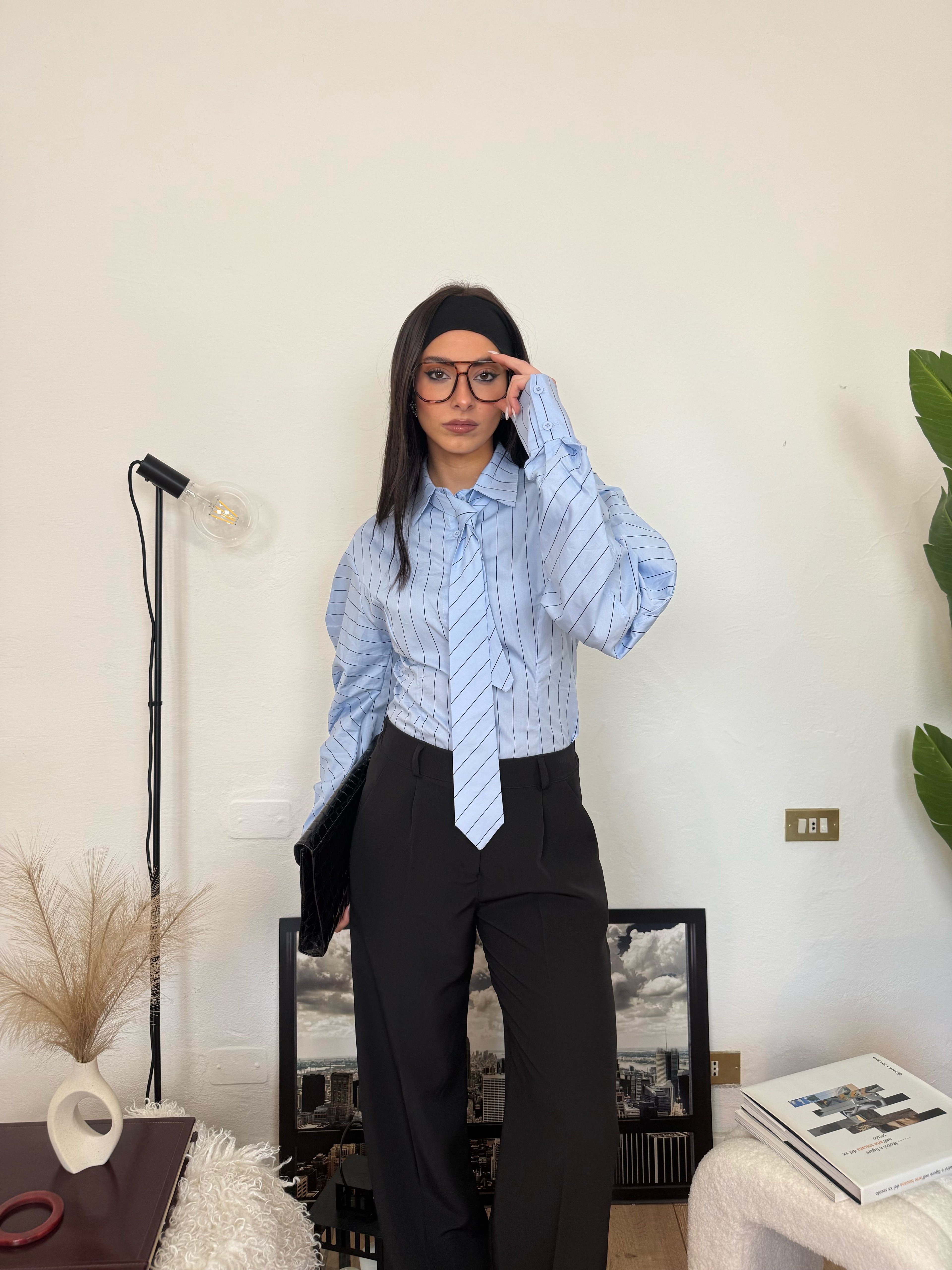 Camicia OFFICE - celeste