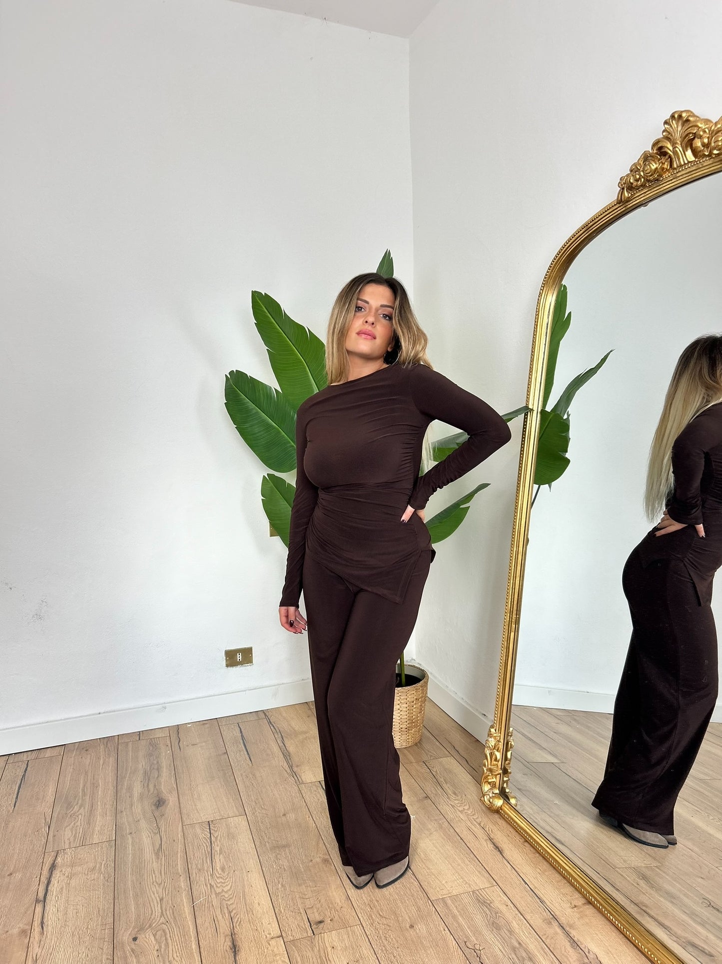 Coordinato Amsterdam marrone