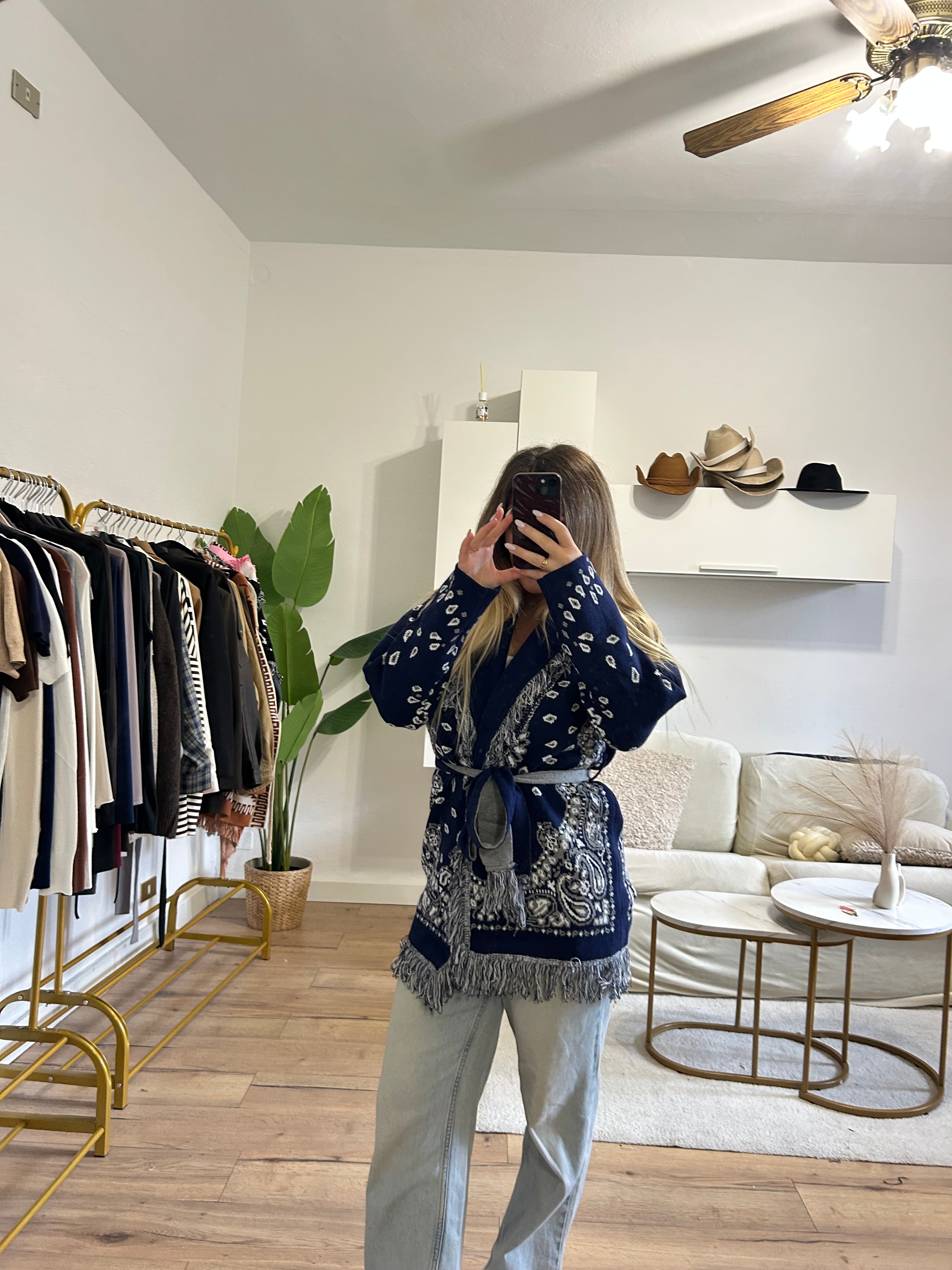 Pre Order Cardigan St.Moritz Blu