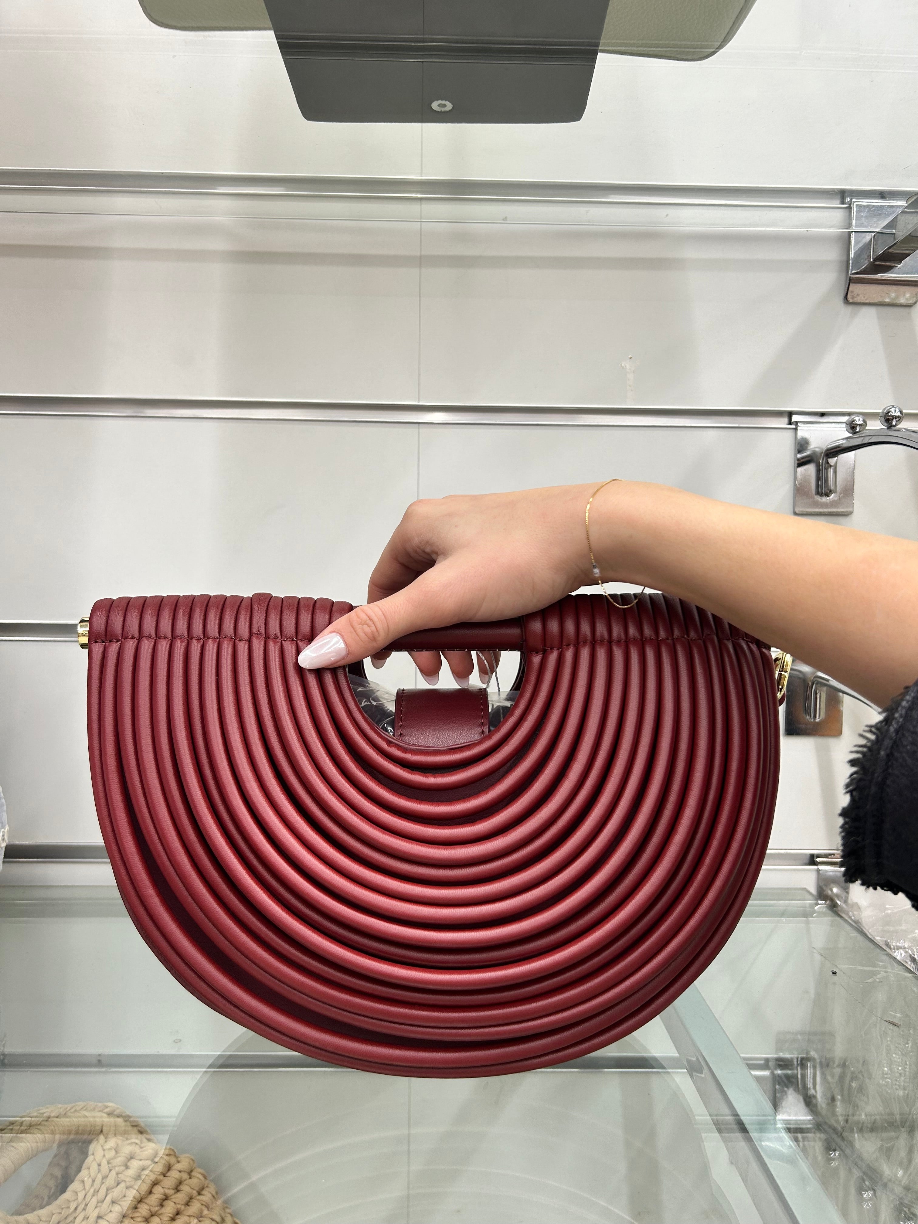 Borsa LUNA - bordeaux