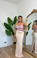 Body crochet rosa