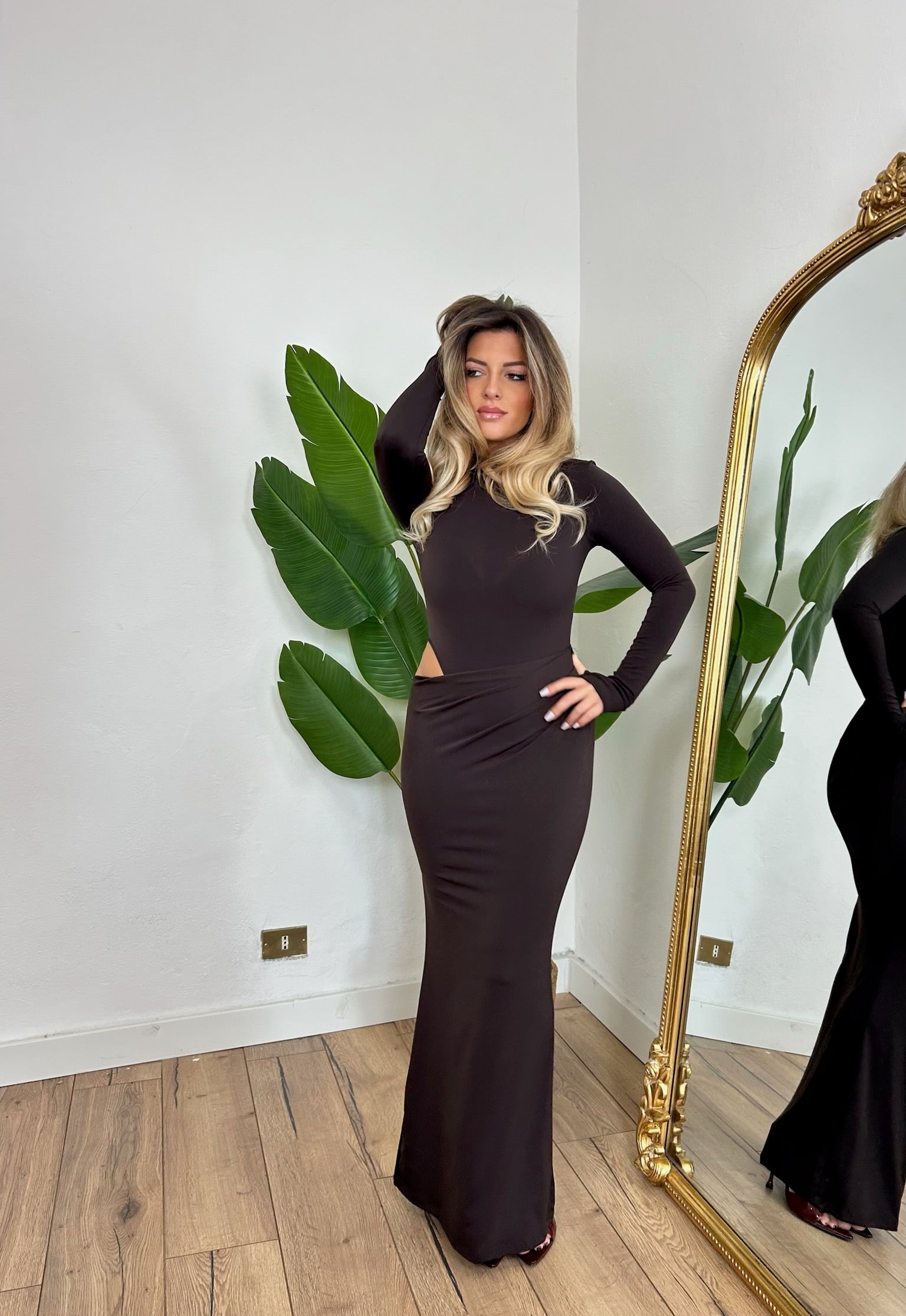 Abito Carlotta marrone