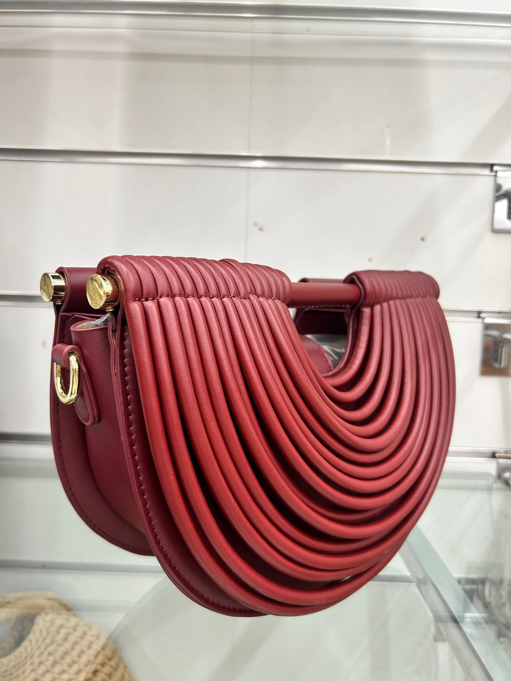 Borsa LUNA - bordeaux