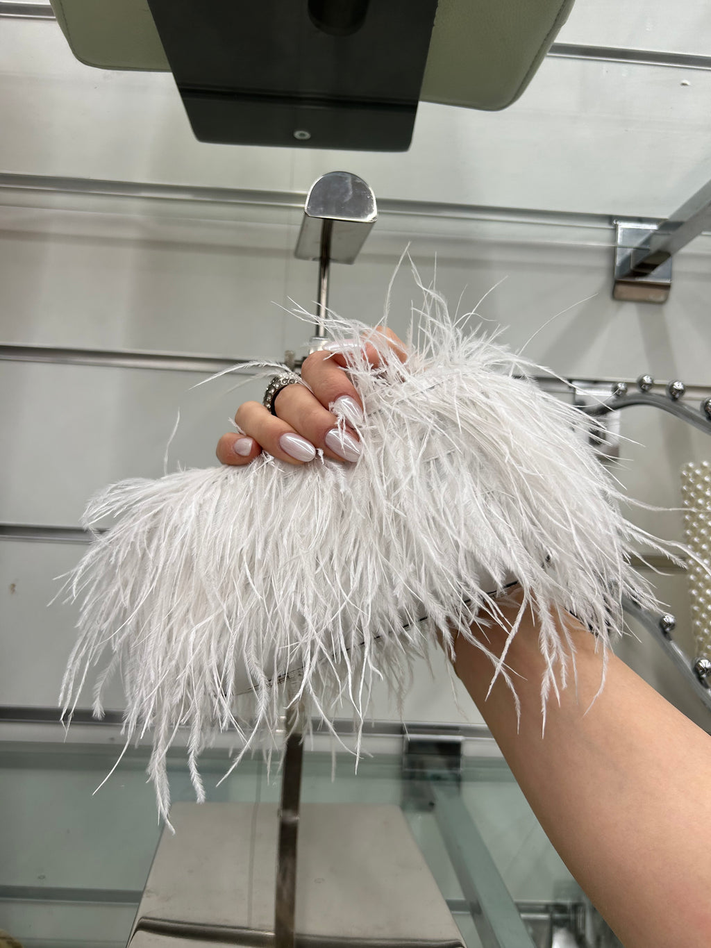 Pochette LUXURY - bianca