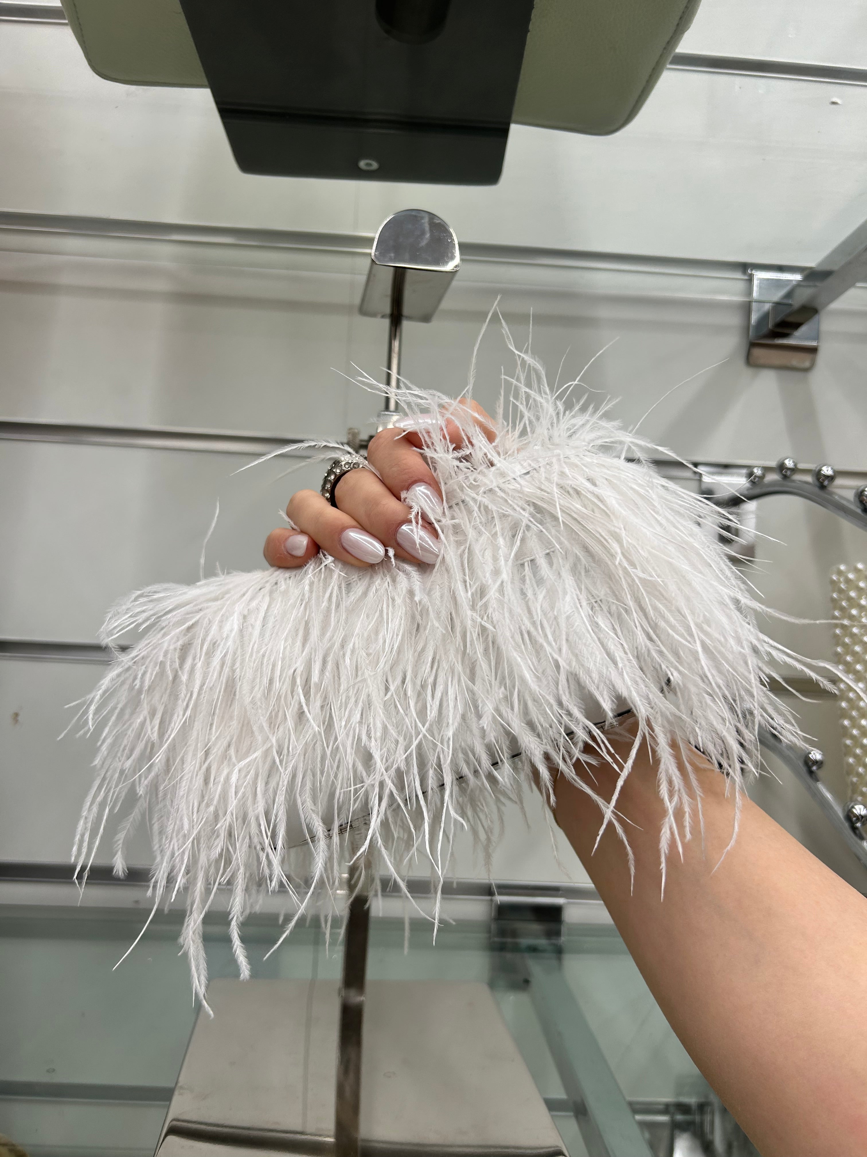 Pochette LUXURY - bianca