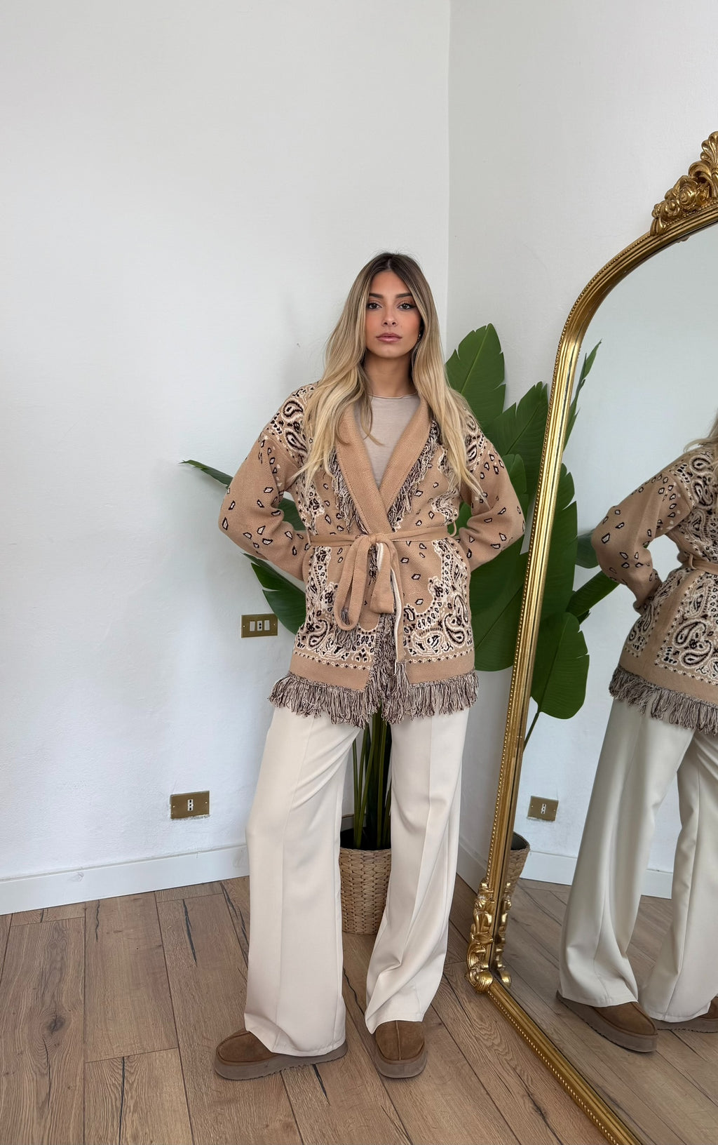 Pre Order Cardigan St.Moritz Cammello