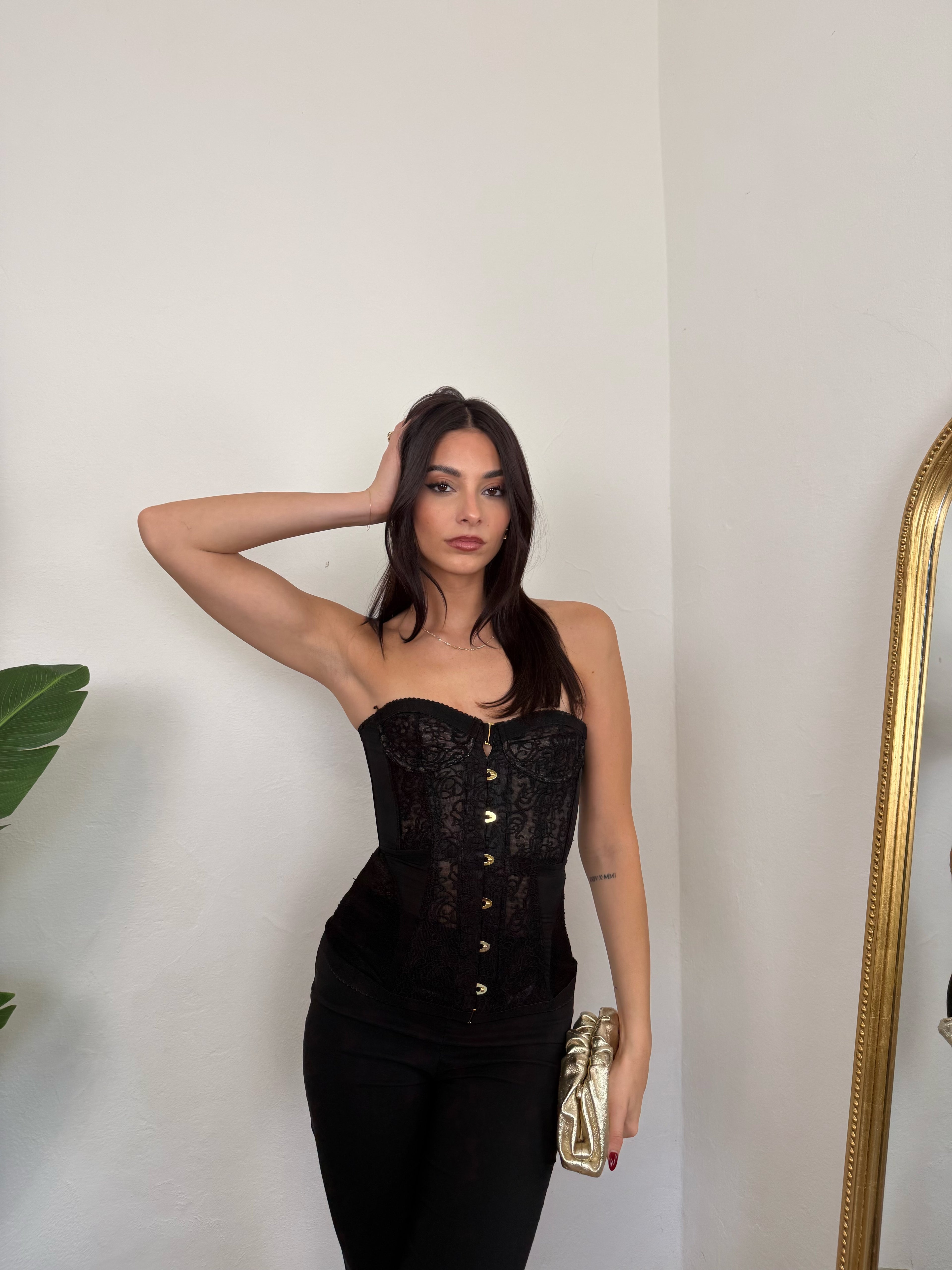 Corsetto CATHERINE - nero