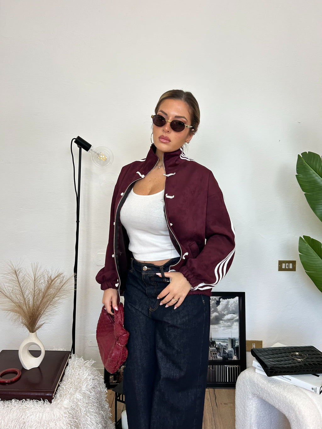 Bomber JAPAN - bordeaux