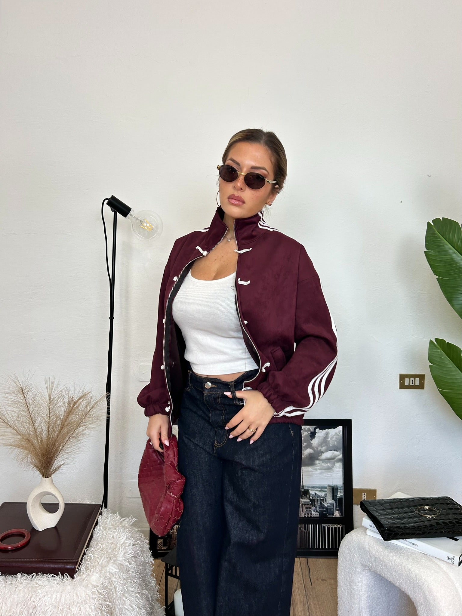 Bomber JAPAN - bordeaux