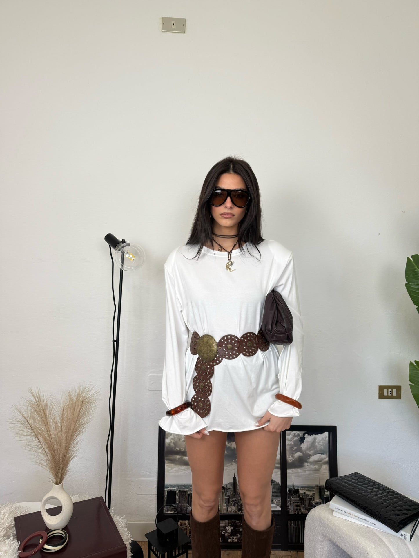 Maglia OVERSIZE - bianca