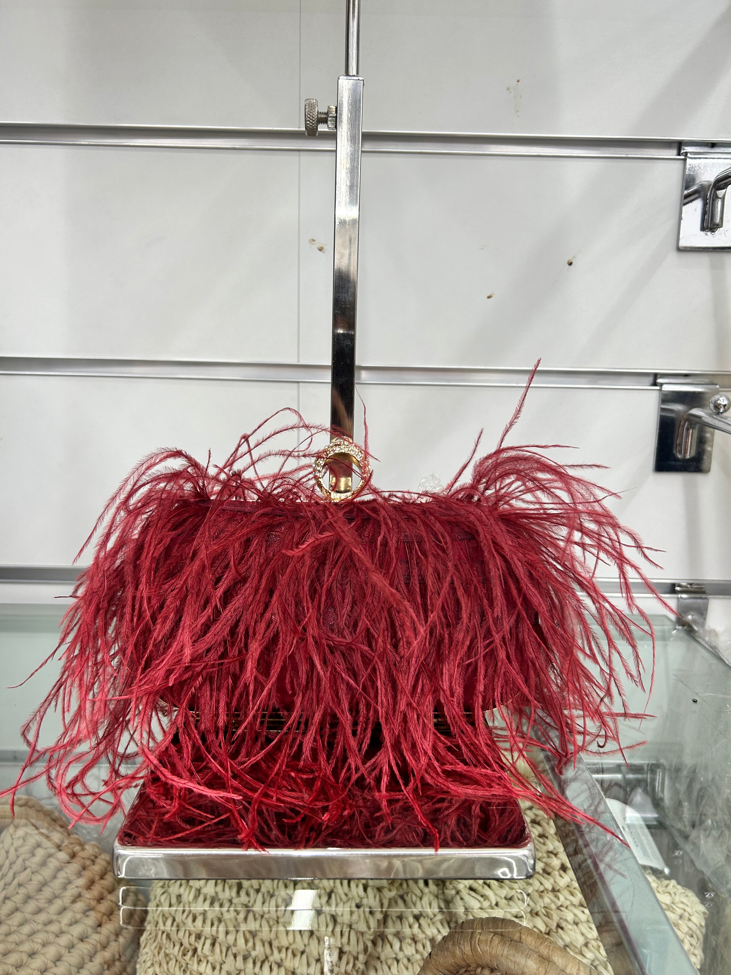 Pochette LUXURY - bordeaux